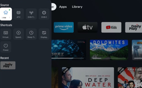 Zač&iacute;name s va&scaron;&iacute;m nov&yacute;m METZ BLUE TV Sprievodca z&aacute;kladnou obsluhou